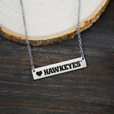 Fan Frenzy Gifts Iowa Hawkeyes Officially Licensed Bar Necklace